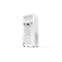 High energy negative ion laminar air disinfector